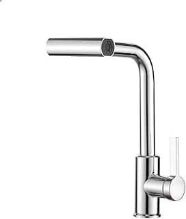 SOFTINOX Torneira Slim Monocomando Gourmet Giratória com Extensor Cromada para Cozinha