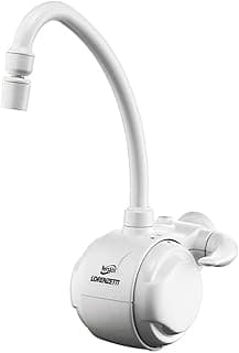Torneira Elétrica Versátil 220V 5500W Lorenzetti Branco Pequeno