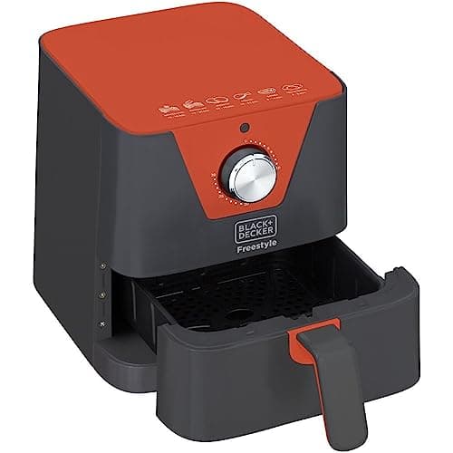 BLACK+DECKER Air Fryer, Fritadeira Elétrica Freestyle, sem Óleo, com Capacidade de 1,5L Modelo AFM2, 220V