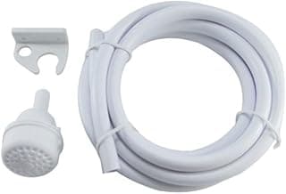 Kit Chuveirinho 2m Premium - Mangueira Flexível + Ducha Manual + Suporte de Parede para Banheiro