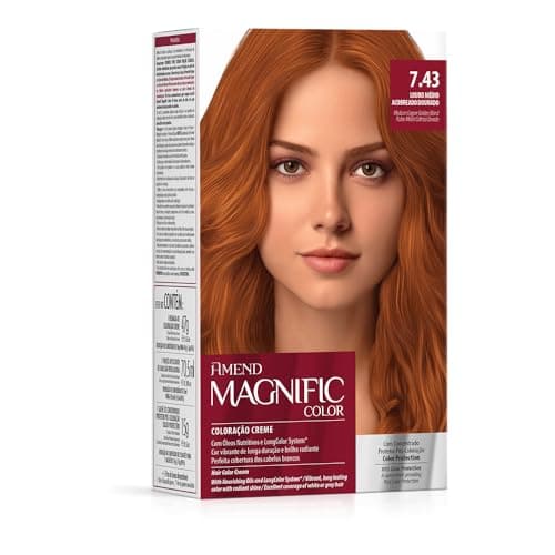 Louro Medio Acobreado Dourado Magnific Color, Amend, Amend
