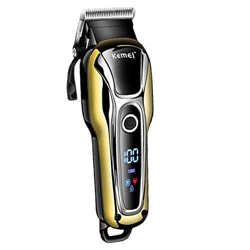 Maquina D Corte Cabelo Kemei Km-1990 Turbo Sem Fio Bivolt