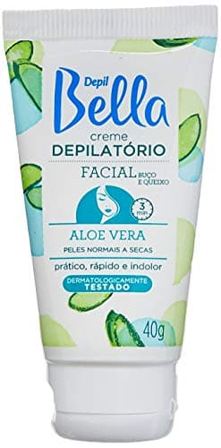 Creme Depilatório Facial, Aloe Vera, Depil Bella, 40G