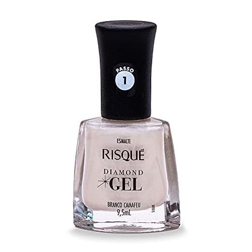 Risqué Esmalte Diamond Gel Branco Camafeu Cremoso 9 5 Ml