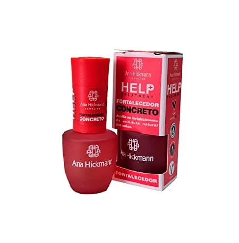 Fortalecedor de Unhas Ana Hickmann Treatment Help - Fortalecedor Concreto 9ml - Para Unhas de Aço, Crescimento Rápido e Anti-Descamação