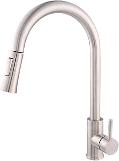 Torneira Gourmet Domum Touch Sensitive, Monocomando, Prata Escovado, Bica Articulável com Sensor Infravermelho