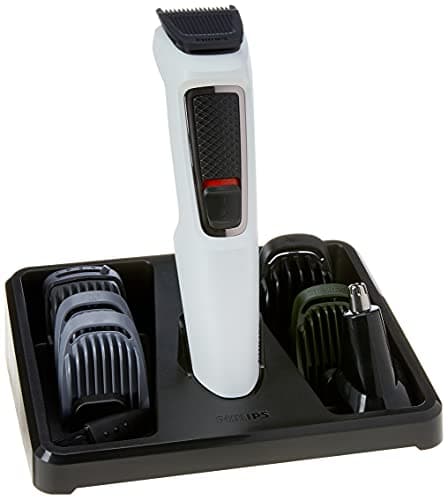Aparador de Pelos 7 em 1 Philips MG3721/77 Series 3000 Bivolt - Máquina de barba com 7 Acessórios