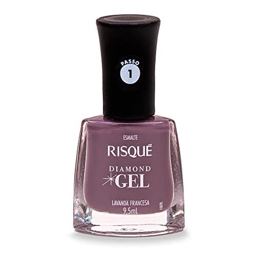 Risqué Esmalte Diamond Gel Lavanda Francesa Cremoso 9 5 Ml