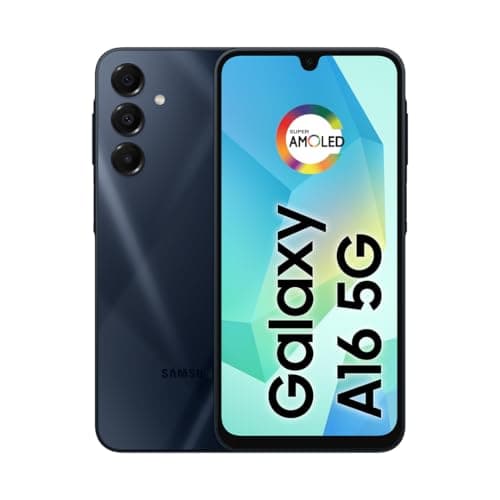 Celular Samsung Galaxy A16 5G, 256GB + 8GB RAM, Câmera de até 50MP, Tela 6.7", NFC, IP54, Bateria 5000 mAh - Azul Escuro