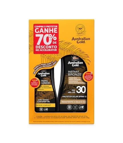 Promopack FPS 30 237ml + Acerador 125ml (70%), Australian Gold