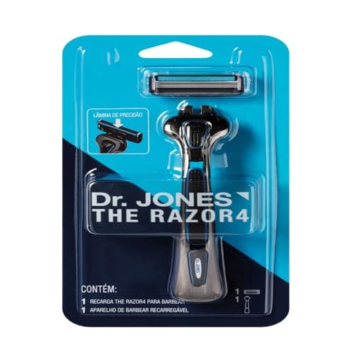DR. JONES THE RAZOR4 - Aparelho de barbear