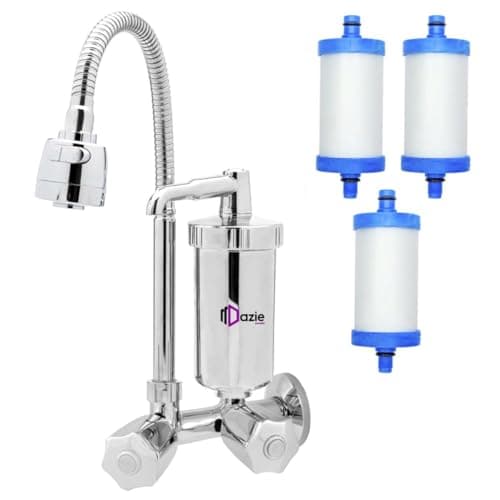 Torneira Com Filtro Cozinha Parede Gourmet + 2 Refil Extra