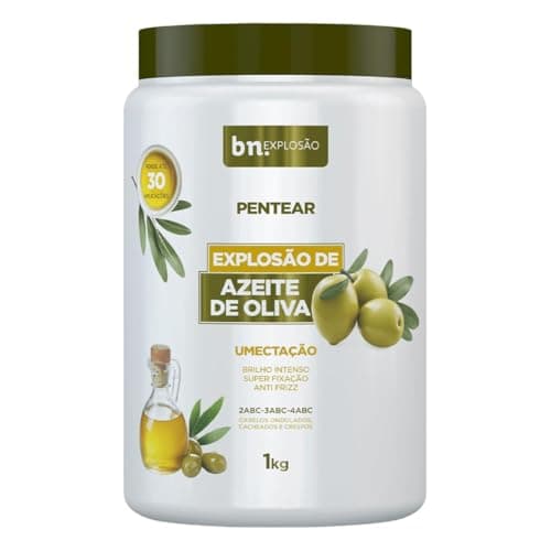 Beleza Natural, Beleza Natural Creme de Pentear Explosao Azeite De Oliva 1Kg