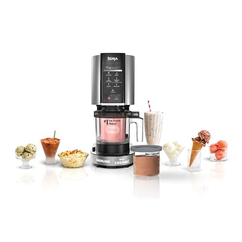 Ninja Creami Sorveteira 127v - Máquina de sobremesa geladas para Gelato, Milkshakes, Sorvetes, Tigelas de Smoothie