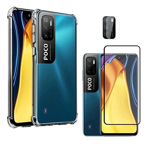 Capinha Para Poco M3 Pro + Película De Vidro 3d + Película de Câmera - (Hard Glass Store)