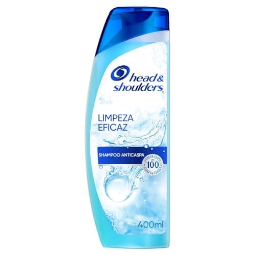 Head & Shoulders Shampoo Anticaspa Limpeza Eficaz Limpeza Profunda e Refrescância 400 ml