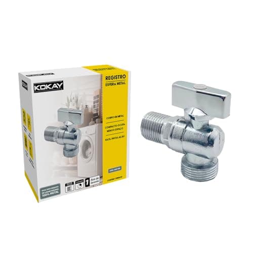 Kokay Torneira Esfera Para Máquina De Lavar Roupa E Louça Em Metal