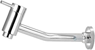 Torneira de Parede Longa Cromada 19cm para Lavatório e Cozinha