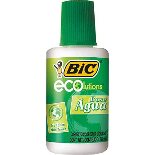BIC, Corretivo Líquido, ECOlutions, 18 ml, 1 Unidade