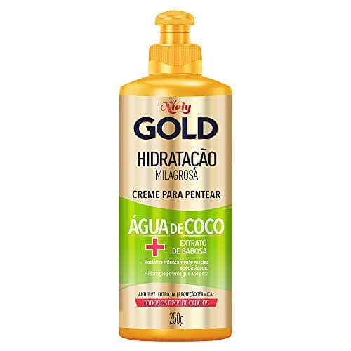 Niely Creme Para Pentear Hidratação Água De Coco 250G