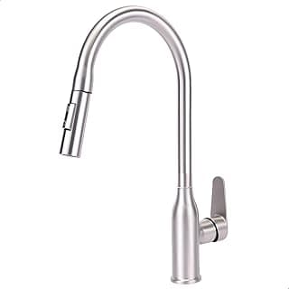SOFTINOX Torneira Gourmet Monocomando com Extensor de Ducha Inox Escovado