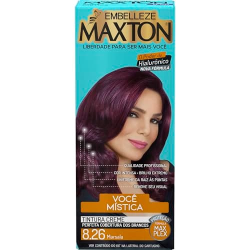 Embelleze - Tintura Maxton+Ox 8.26 Verm Marsala