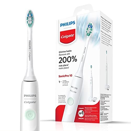 Escova de Dente Elétrica Philips Colgate SonicPro 10 | Recarregável e bivolt