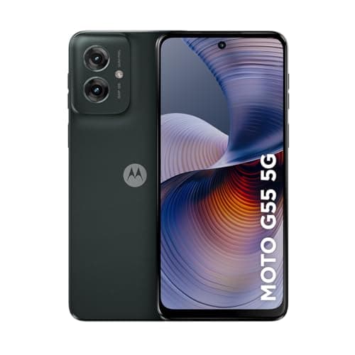 Smartphone Motorola Moto g55 5G - 256GB 16GB (8GB RAM+8GB Ram Boost) e Camera 50MP com AI NFC Tela 6.5" com Superbrilho - Preto