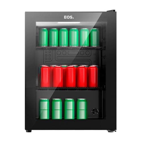 Refrigerador Expositor Vertical Eos 67 Litros Eco Gelo All Black Eev80p 220v