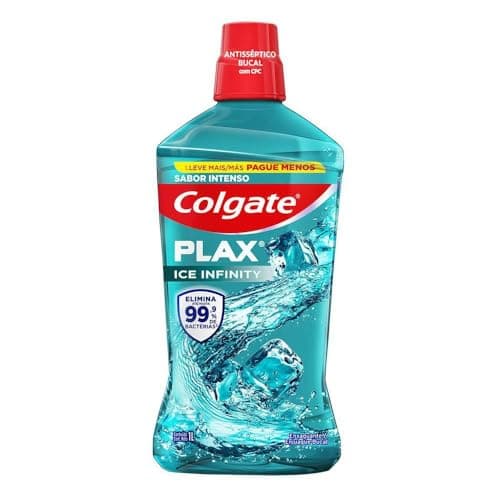 Enxaguante Bucal Colgate Plax Ice Infinity 1l