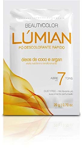 Pó Descolorante BEAUTYCOLOR - Óleos de Coco e Argan 20g