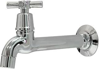 TORNEIRA ACQUAFAM BICA RETA PAREDE PARA COZINHA CROMADA – FAME