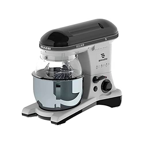 Batedeira Planetária Industrial Pedestal Bivolt Profissional Cor:Preto