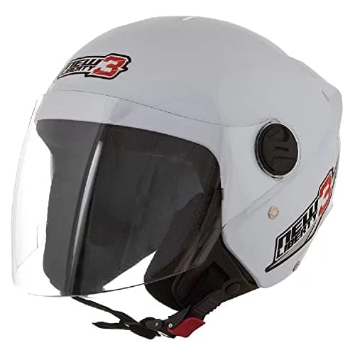 CAPACETE ABERTO PRO TORK NEW LIBERTY 3 SOLID BRANCO TAM. 58