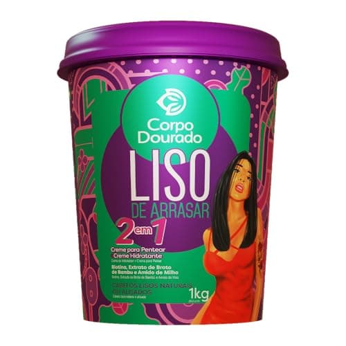 Corpo Dourado – Creme para Pentear e Hidratante Liso de Arrasar 1kg