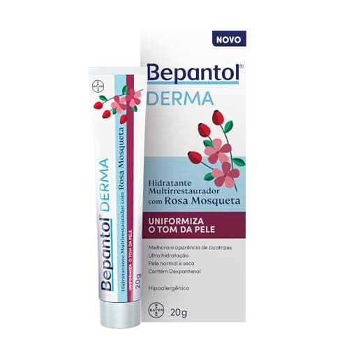Bepantol Derma Rosa Mosqueta, 20g, Hidratante Uniformizante
