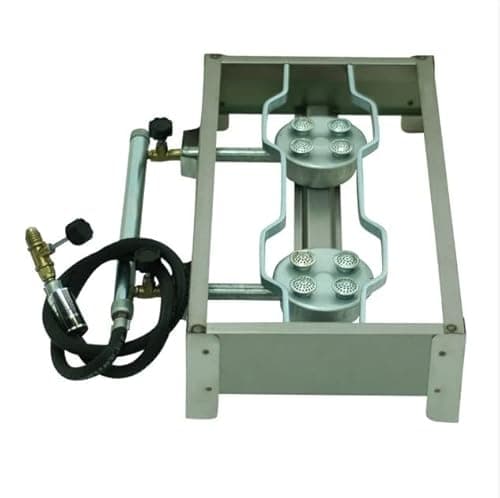 Fogão Industrial Alta Pressão Em Inox 2 Bocas - Fogareiro