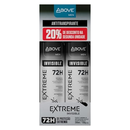 Above Pack Duo Deo Ant Extreme Invisible – 200ml (14 unidades)
