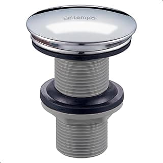 Válvula Click 7/8 Ralo Cuba Pia Banheiro Inox Beltempo (Cromada)