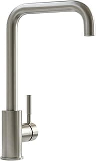 Torneira Monocomando Pia Cozinha Aço Inox Escovado 360 Graus