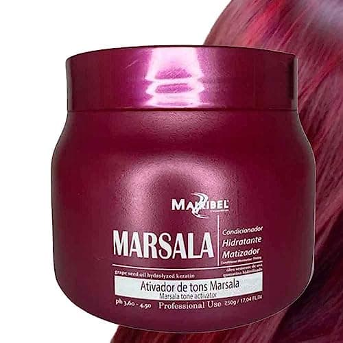 Máscara Matizadora e Hidratante Marsala 250g - Mairibel