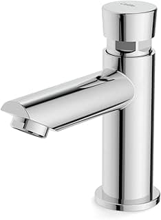 Torneira Para Lavatório De Mesa Bica Baixa Com Fechamento Automático Ecopress - Celite