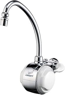 Torneira elétrica Lorenzetti versátil cromado branco 127V 4500W