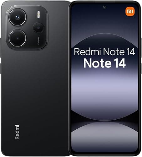 Smartphone Xiaomi Redmi Note 14 4G Midnight Black (Preto) 8GB RAM 256GB ROM