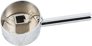 Torneira de banheiro em liga de zinco cromada com design ergonômico