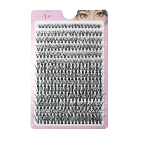Cílios Postiços Tufinho 30d 0,07 D 8-15mm Mix, 266 Unidades