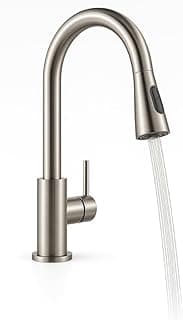 Torneira Cozinha Gourmet Extensível Monocomando — Bico Retrátil com 2 Modos de Jato, Misturador Quente e Fria, Ducha Alta Pressão, Cromado Fosco, Resistente à Corrosão