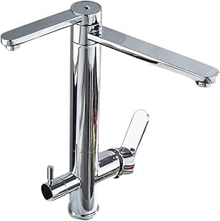 Torneira de Cozinha Monocomando de bancada com Suporte filtro saída dupla