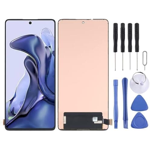 OLED Material Original LCD Screen and Digitizer Full Assembly for Xiaomi Mi 11T / 11T Pro