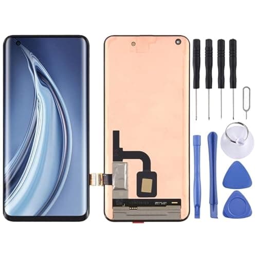 Substituição da tela móvel Material AMOLED original Tela LCD e Digitalizer Montagem completa para Xiaomi Mi 10s Ecrã LCD